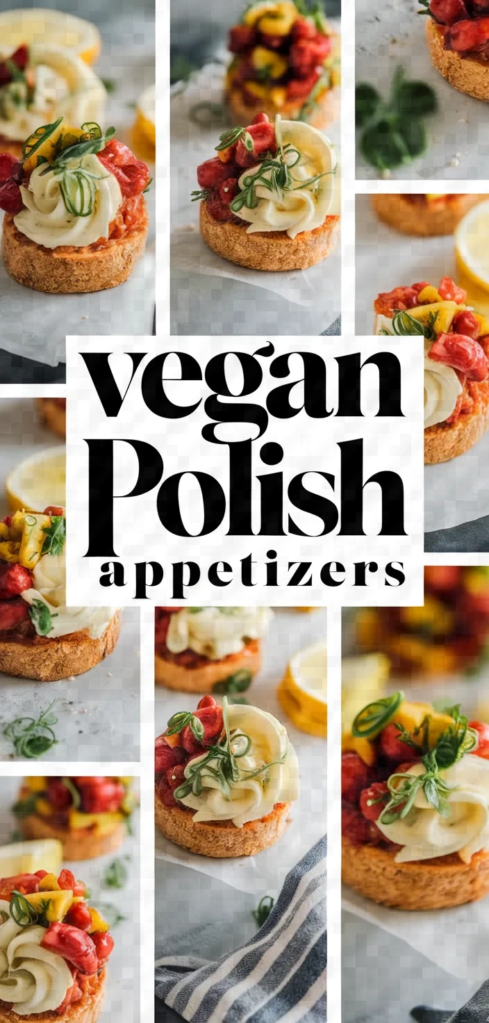 Vegan Polish Mistakes Easy Party Appetizers Recipe - healthfoodyum.com