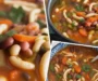 Slow Cooker Minestrone Soup (Italian Recipe)